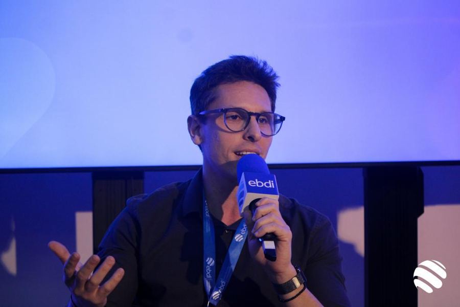 Marcos Caringi em evento